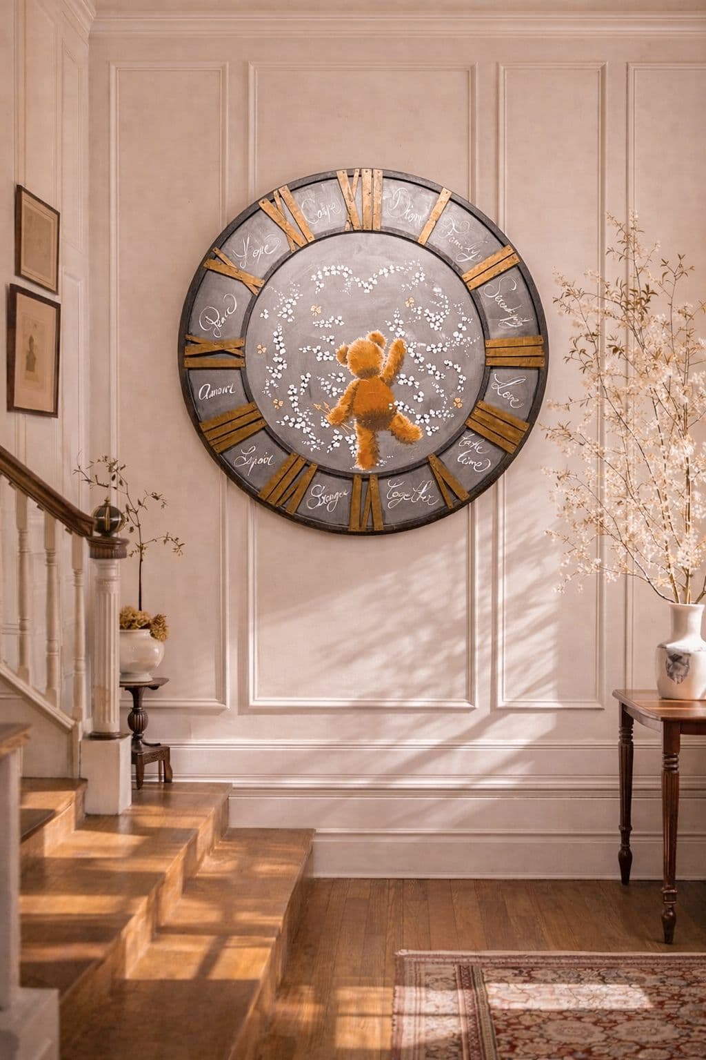 Nanou Herman artwork in foyer